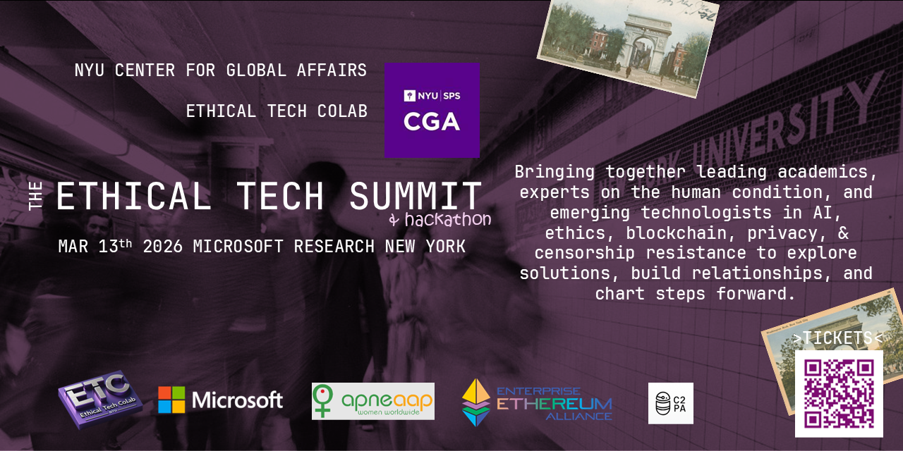 ETHICAL TECH SUMMIT | Blocklive
